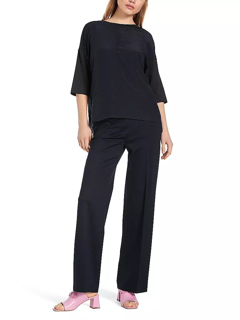 MARC CAIN Blusenshirt dunkelblau