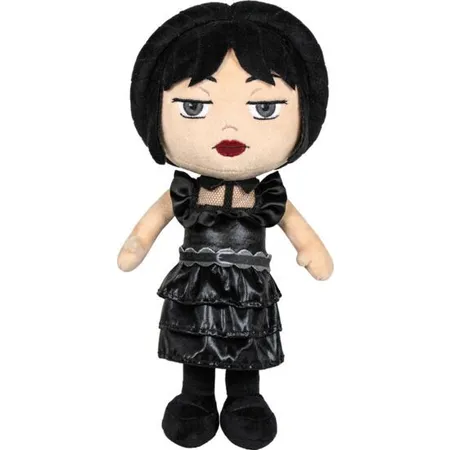 Schmidt Spiele Wednesday Plüschfigur, Wednesday Addams im Ballkleid, 33 cm