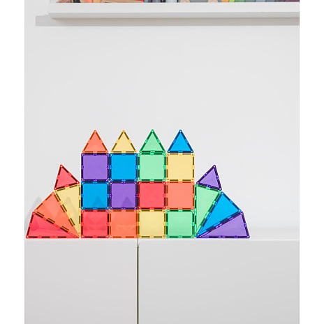 Connetix Mini Pack magnetsæt 24 dele - Rainbow
