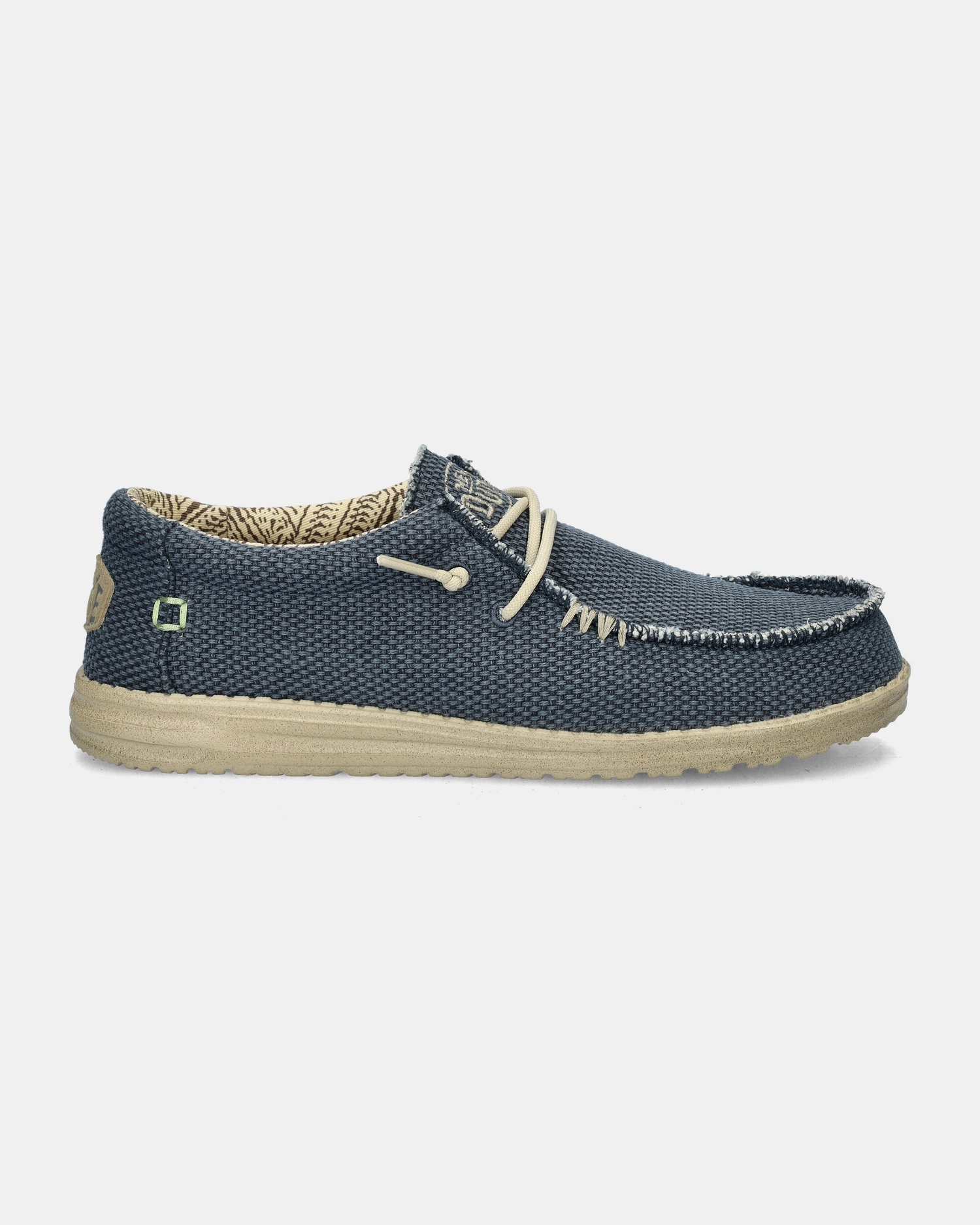 Hey Dude Wally Braided Instapschoenen  - blauw