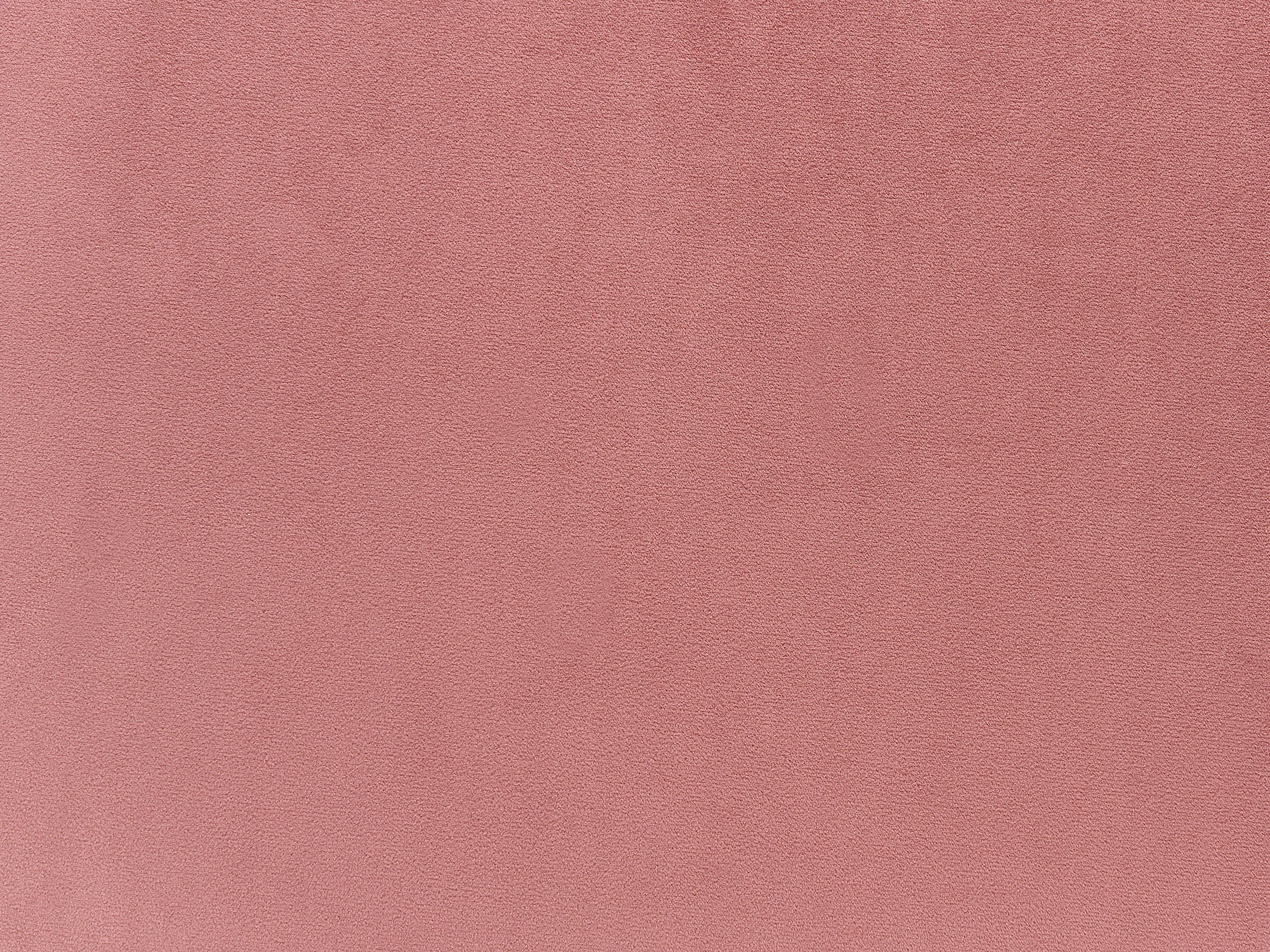 Rechtszijdige chaise longue MERI Fluweel Roze met opbergruimte