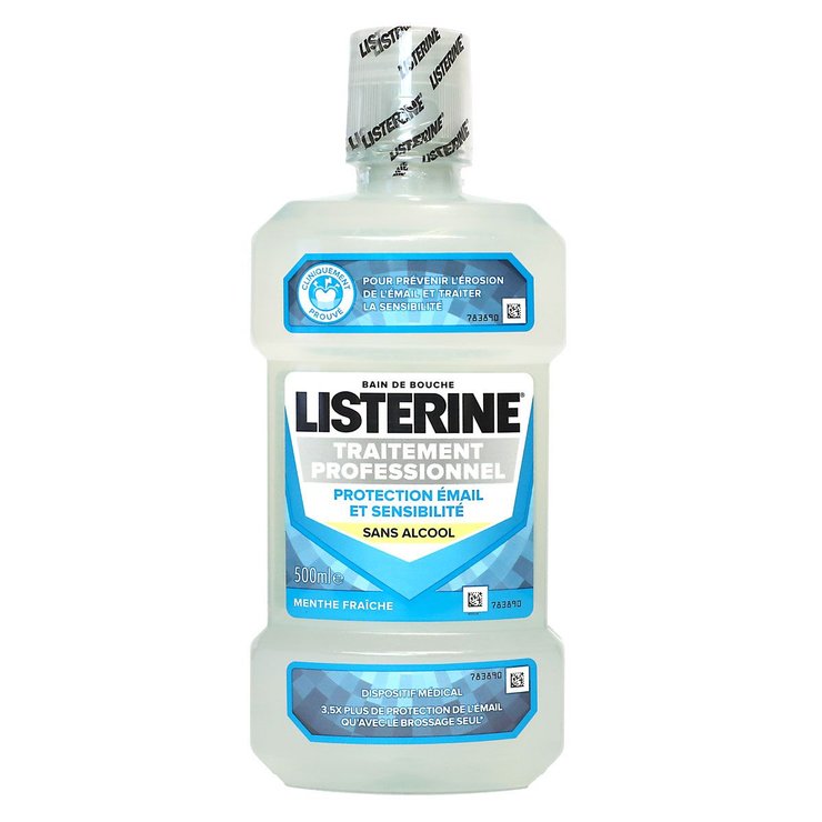 Traitement professionnel sensibilité bain bouche menthe fraîche 500ml