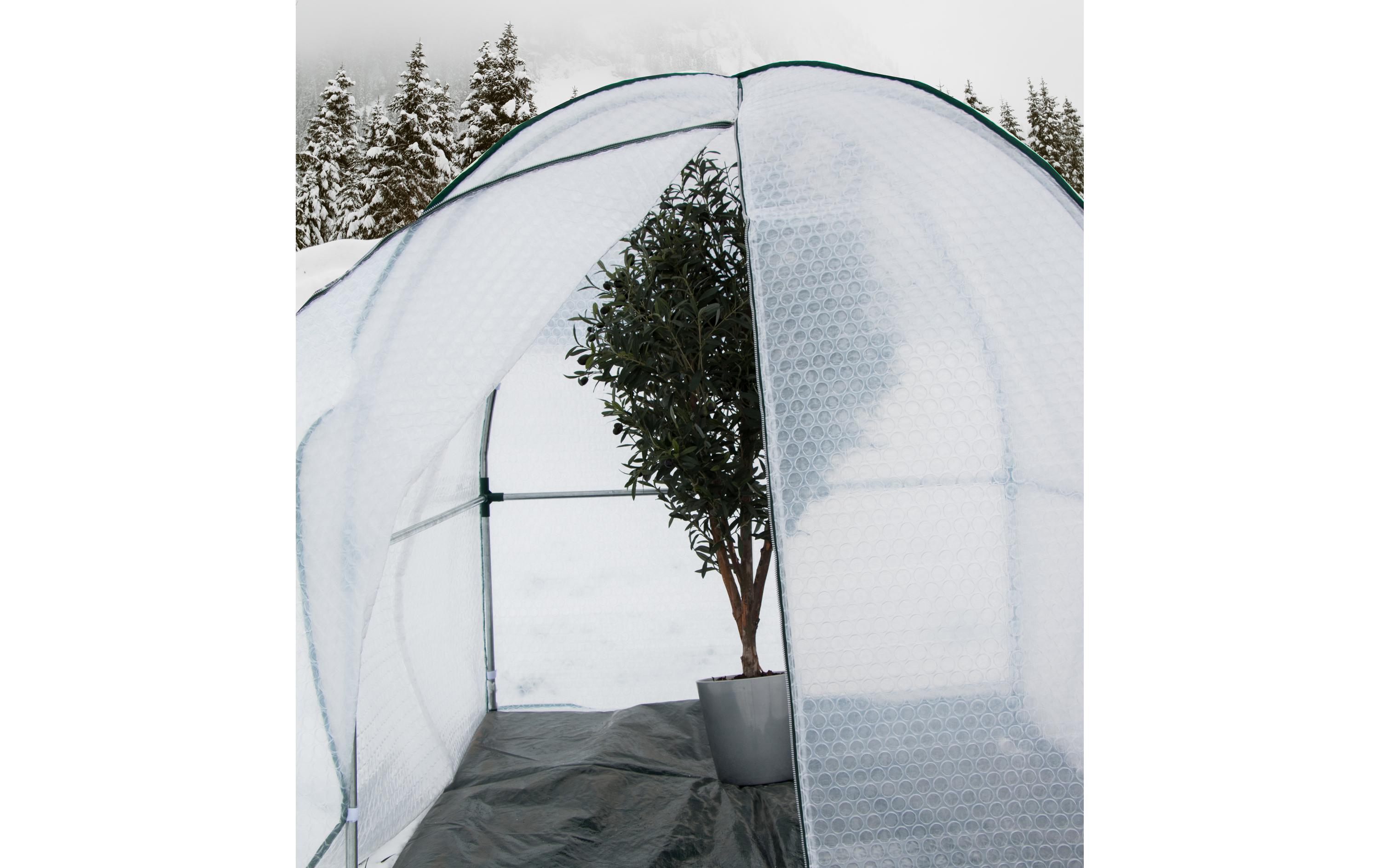 Winterschutz-Haube Yurt mit Isofolie S, 145 x 145 x 155 cm<br>Winterschutzhaube