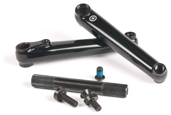 Pédalier BMX Salt Plus Metron 48 LSD/RSD 19mm / 48 cannelures Noir