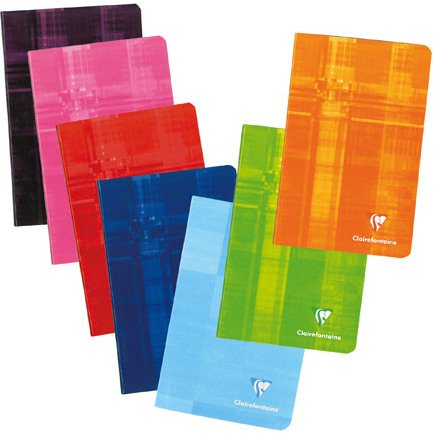 Carnet piqué Clairefontaine Metric format 11 x 17 petits carreaux 96 pages