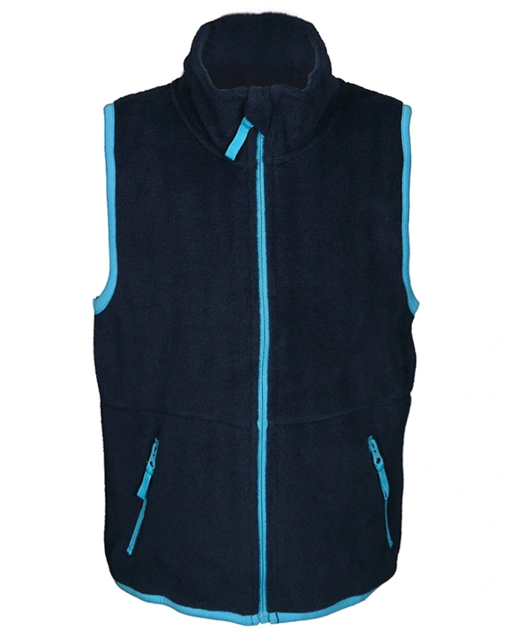 Fleece-Weste BASIC in marine