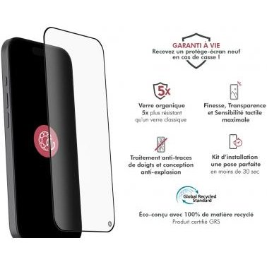 BIG BEN FGOGIP17ORIG écran et protection arrière de téléphones portables Protection d'écran transparent Apple 1 pièce(s)