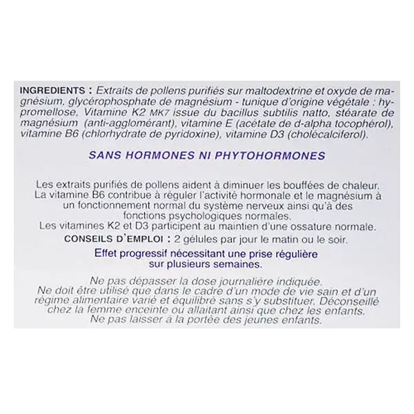 Isiopause 60 gélules