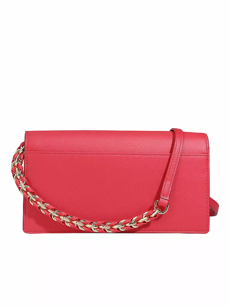 MCM Ledertasche - Mini Bag DIAMOND Large rot