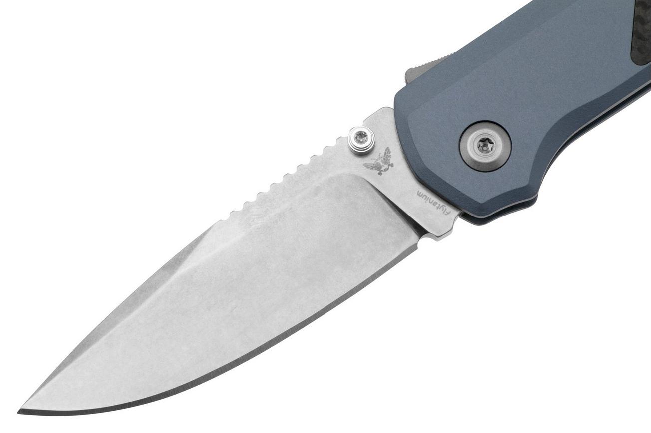 Flytanium Arcade Shark-Lock 1307 Stonewashed, Blue Aluminum Carbon Inlay, zakmes