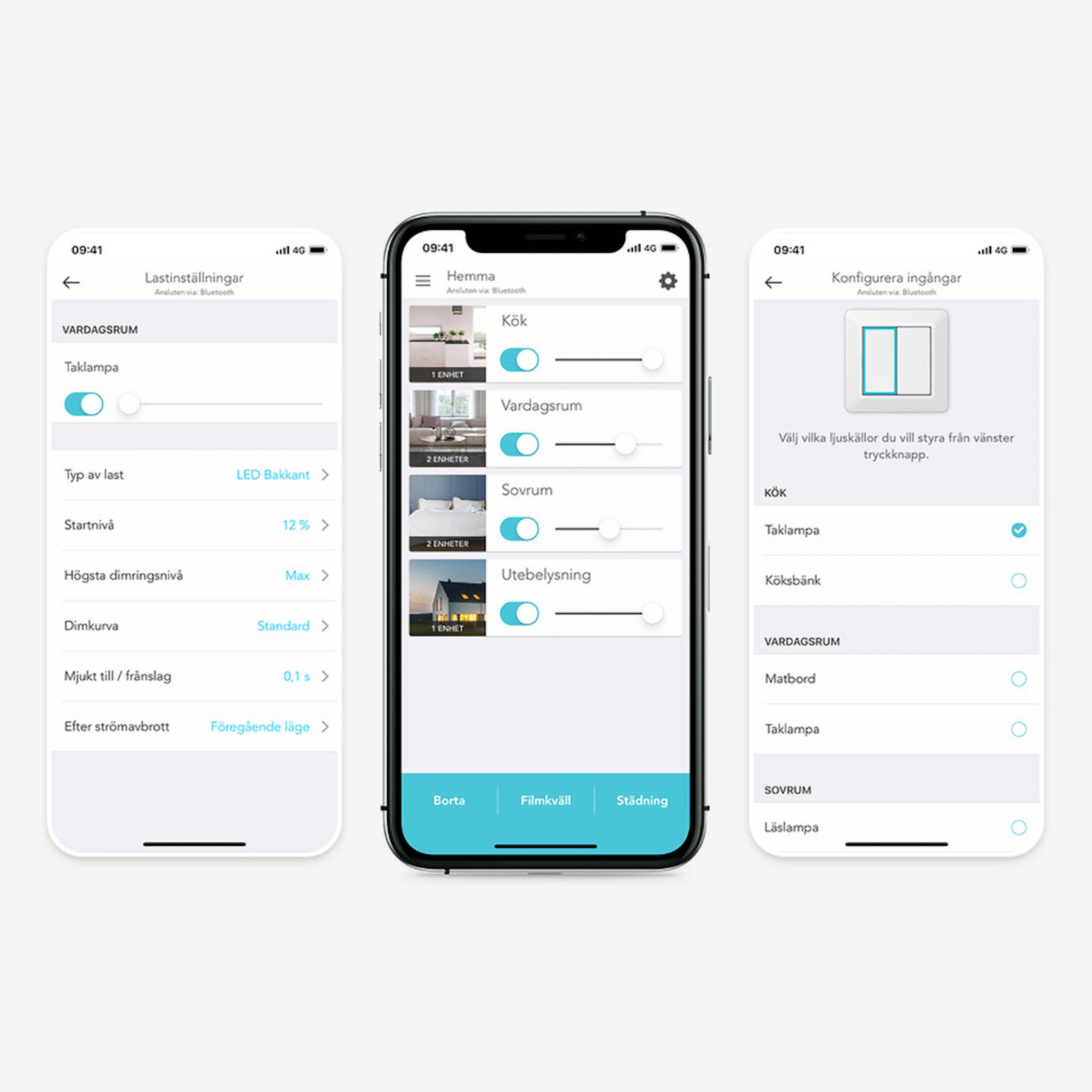 Plejd Innfelt Bluetooth-fjernstrømbryter 3500 W