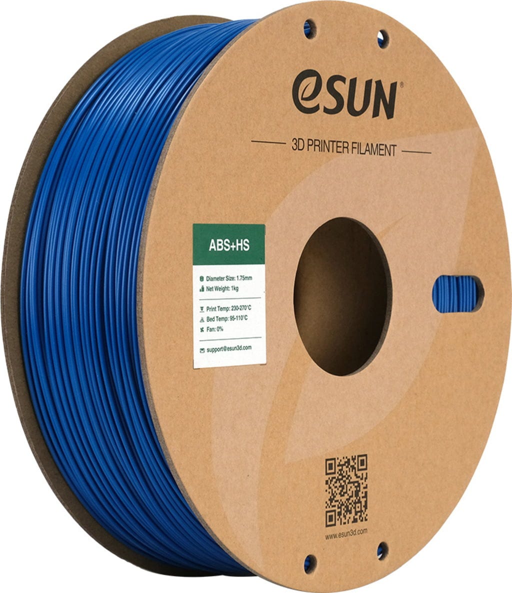 eSUN  ABS+HS Blue, 1,75 mm / 1000 g    ABS-Material für den High Speed-Druck