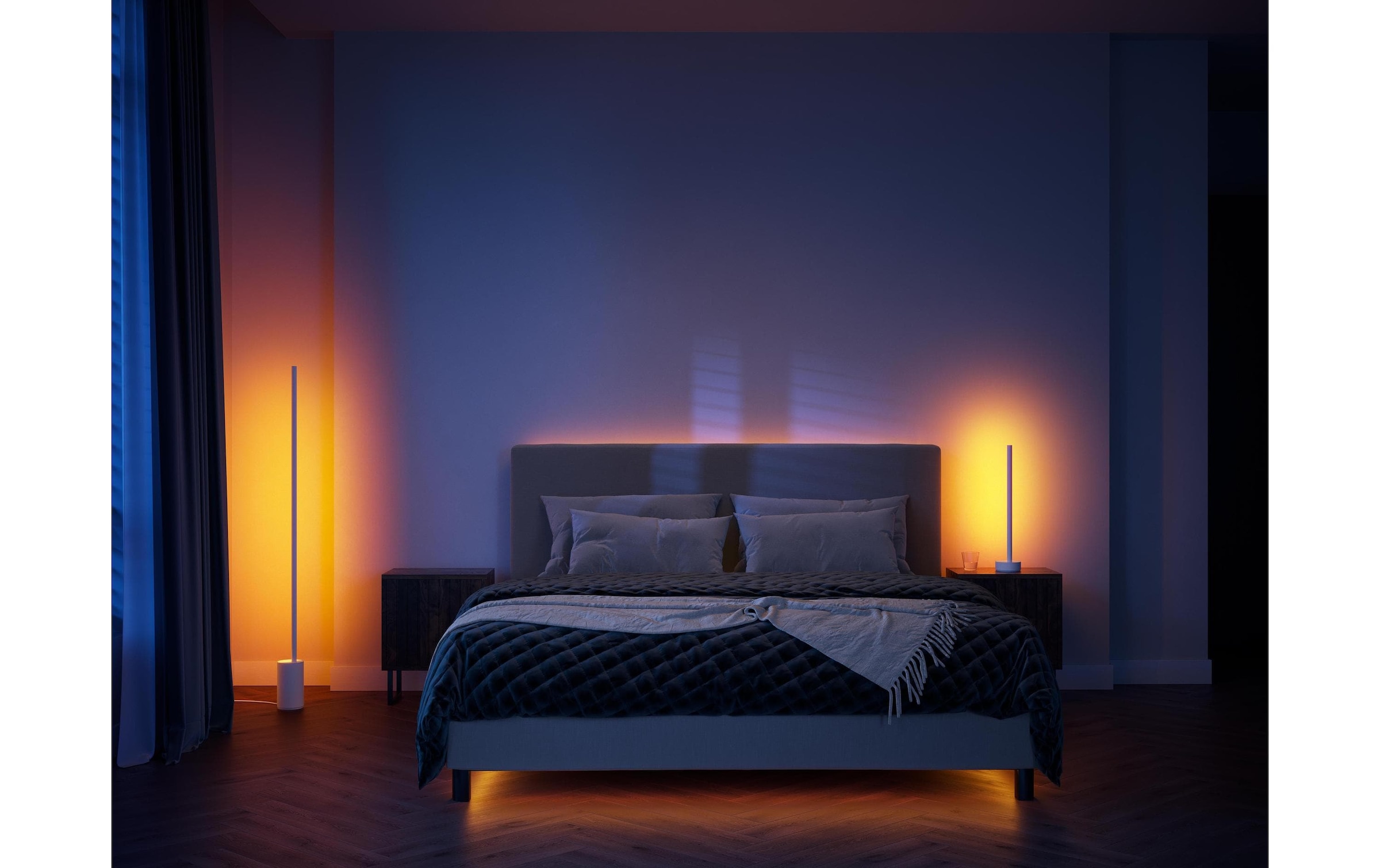 Philips Hue LED Stehlampe »Gradient Signe inkl. DimmSwitch« Kaltweiss | Neutralweiss | Warmweiss