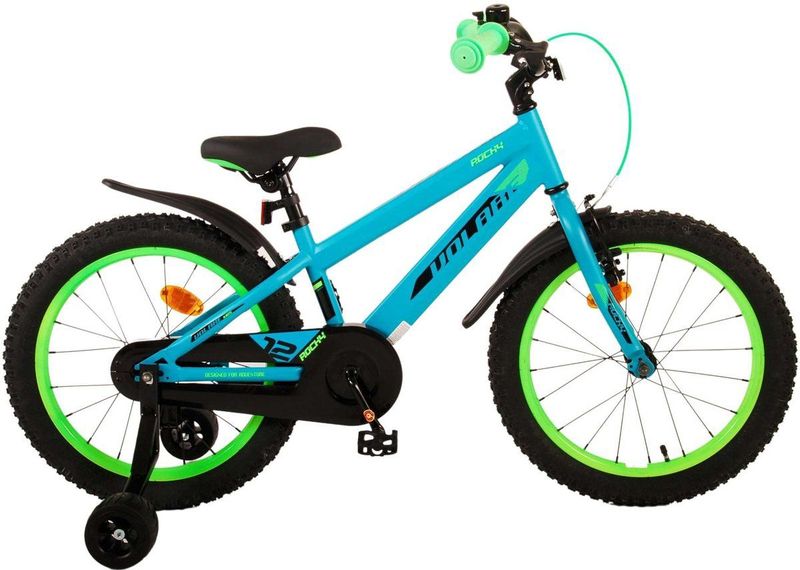 Volare - Rocky - Kinderfiets - Grijs - 18 inch