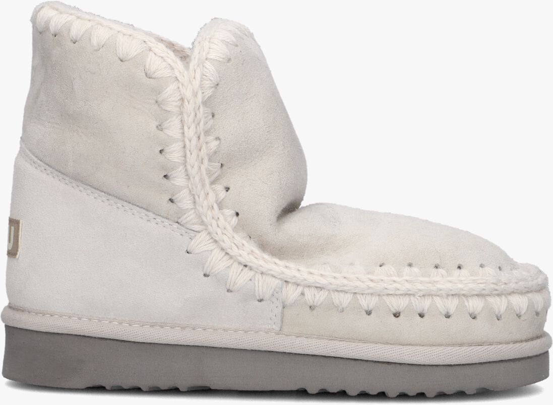 MOU zilveren mou vachtlaarzen eskimo 18 glitter logo