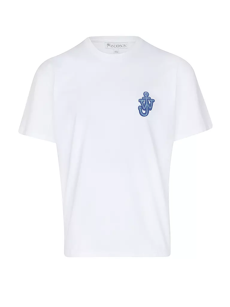 JW ANDERSON T-Shirt ANCHOR weiss