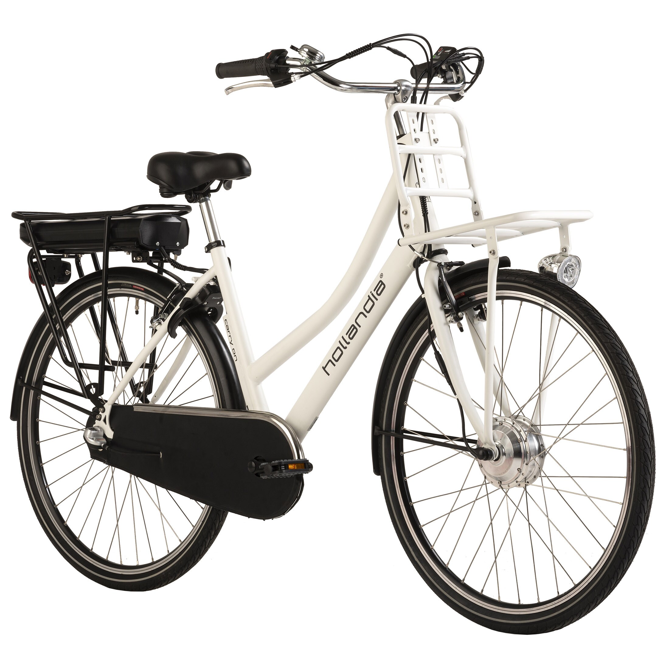 Hollandia E-Citybike Damen Hollandia Carry on 28'' E-Bike 3 Gänge