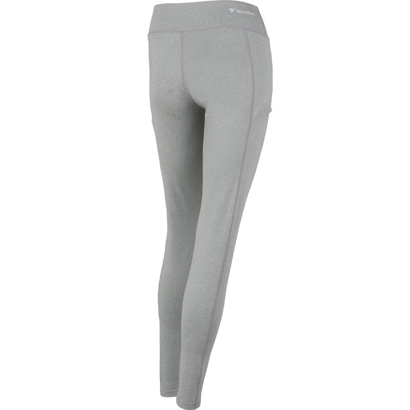 Leggings pour jeune fille Tecnifibre Team gris