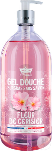 Les Petits Bains De Provence Gel Douche Fleur De Cerisier 1000ml