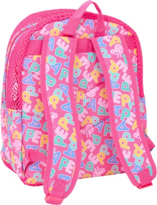 Peppa Gris Anti-Sand Ryggsekk 13L, Rosa