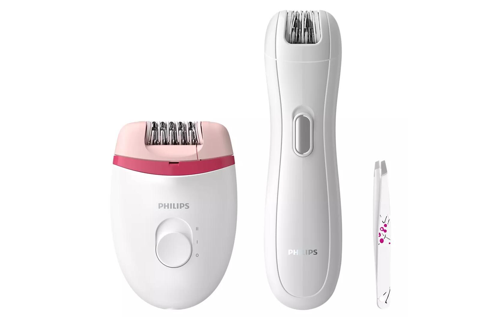 Epilierer-Set Satinelle Essential BRP506/00Kabelgebundener Epilator