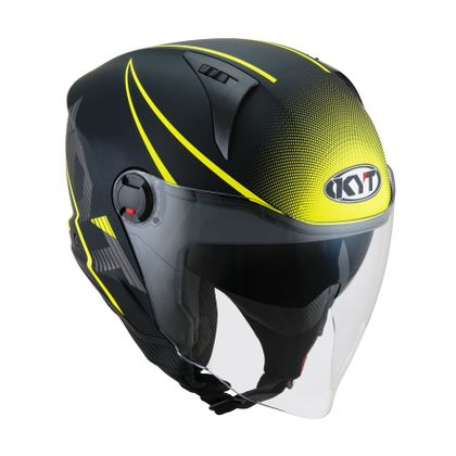 Casque KYT D-CITY - COLORFUL - Jaune