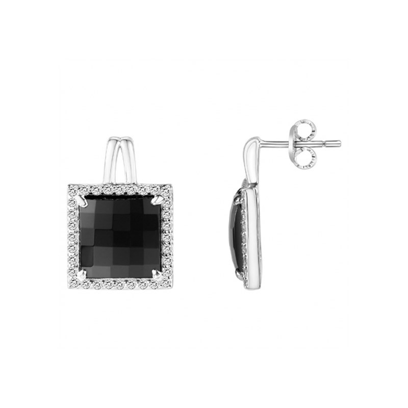 Boucles d'oreilles clous en Argent
