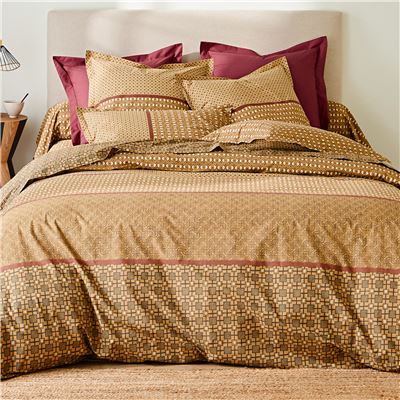 Linge de lit percale petits motifs