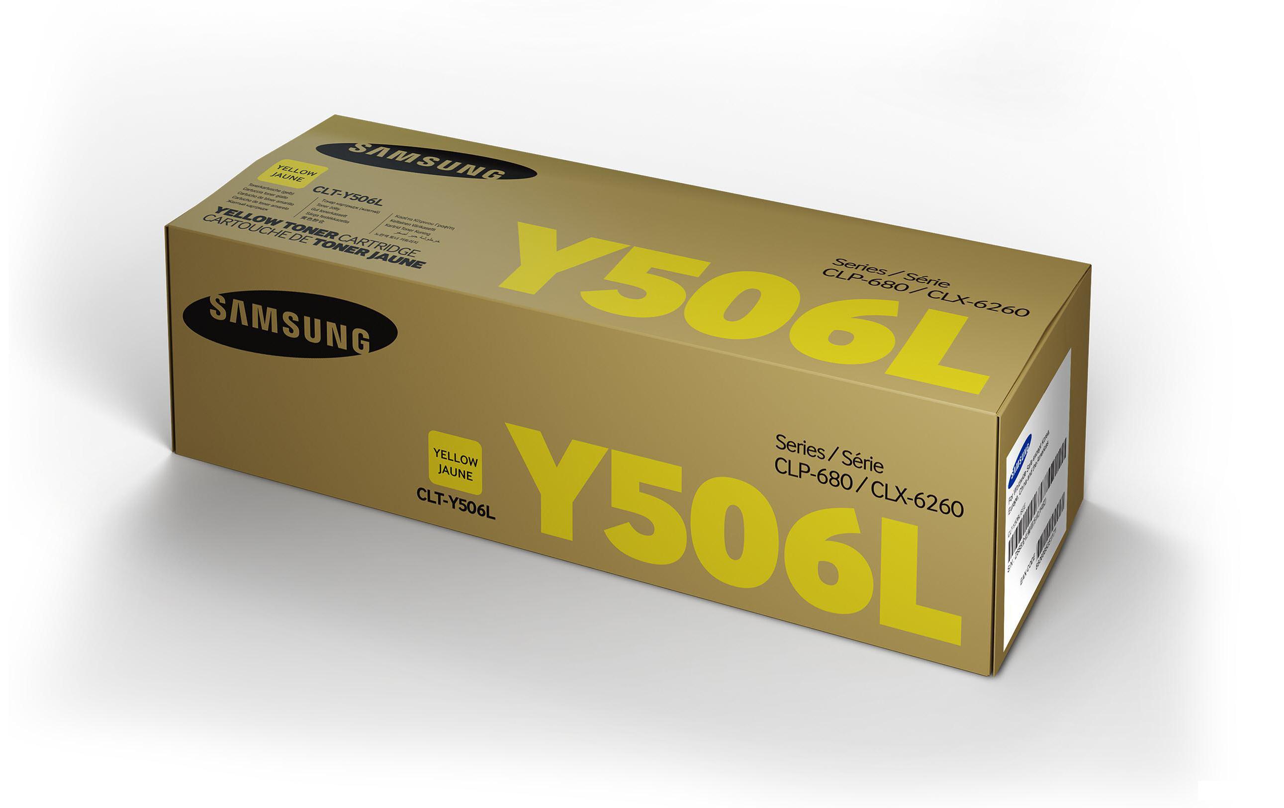 Toner CLT-Y506L / SU515A Yellow<br>Toner, Yellow