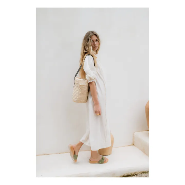 JoSephine Robe Mojito Métallisée | Ecru