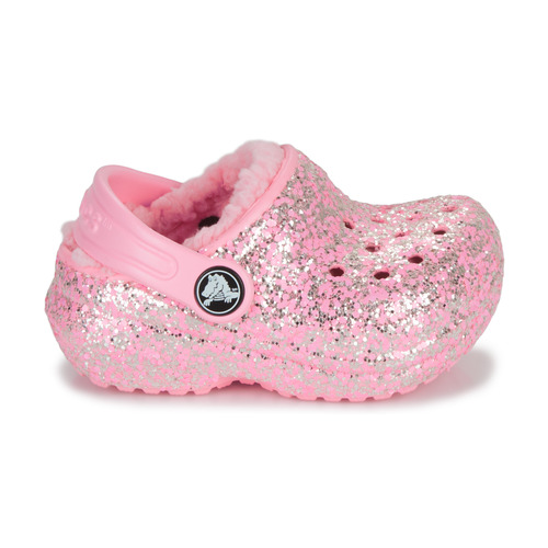 Crocs - Classic Lined Glitter Clog T - Rose