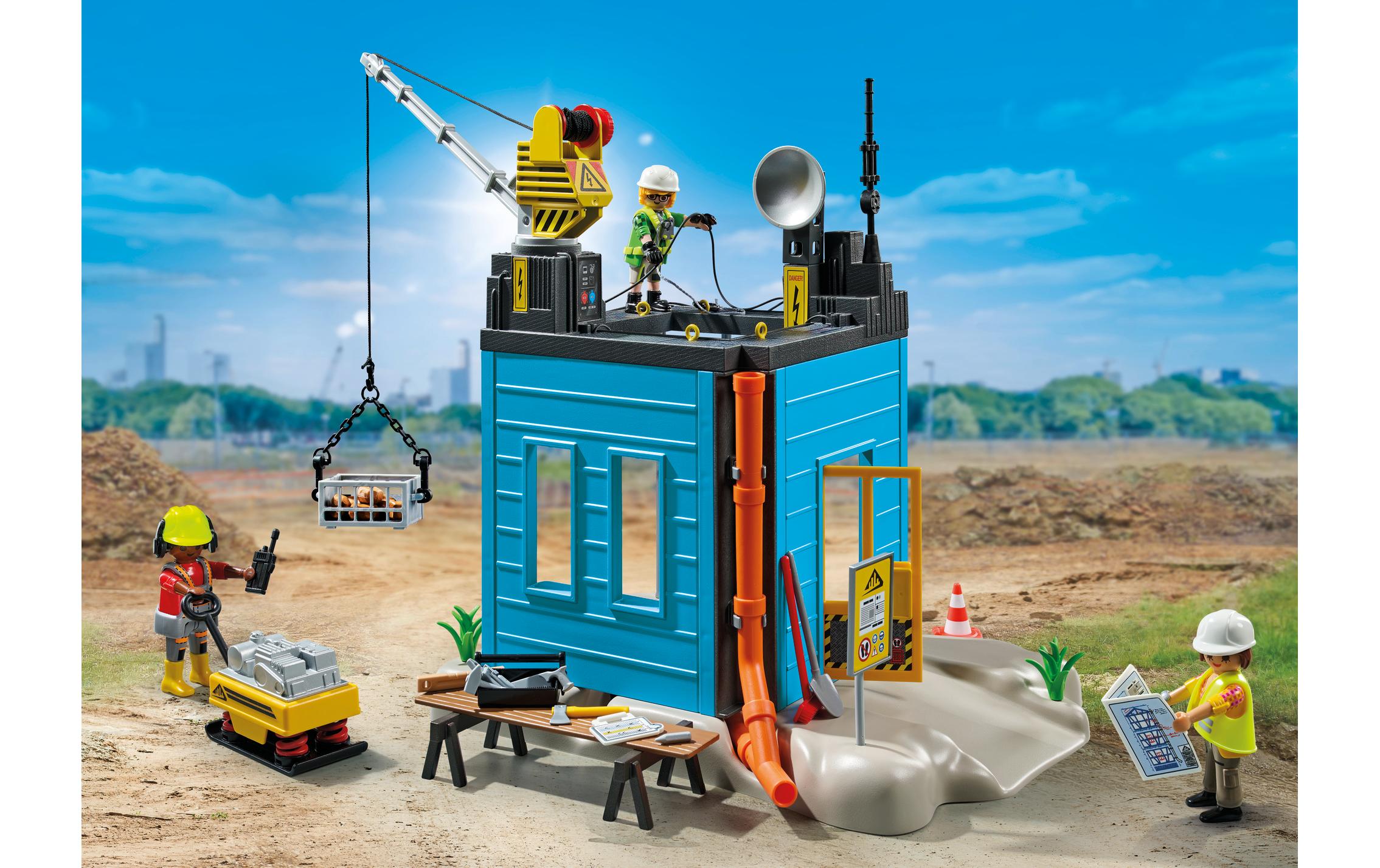 Baustelle 71650Kreatives Spielset mit 138 Teilen