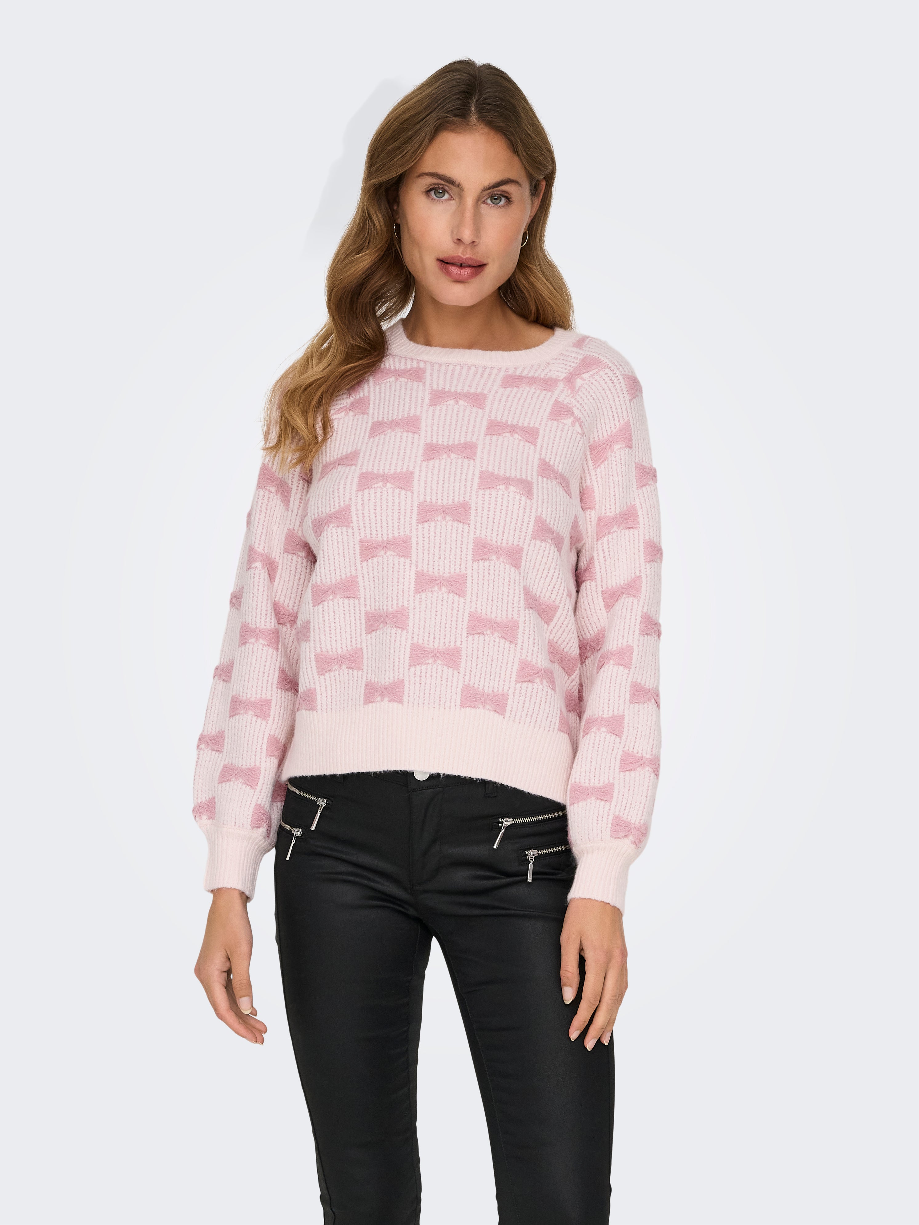 ONLCLARA Strickpullover Primrose Pink