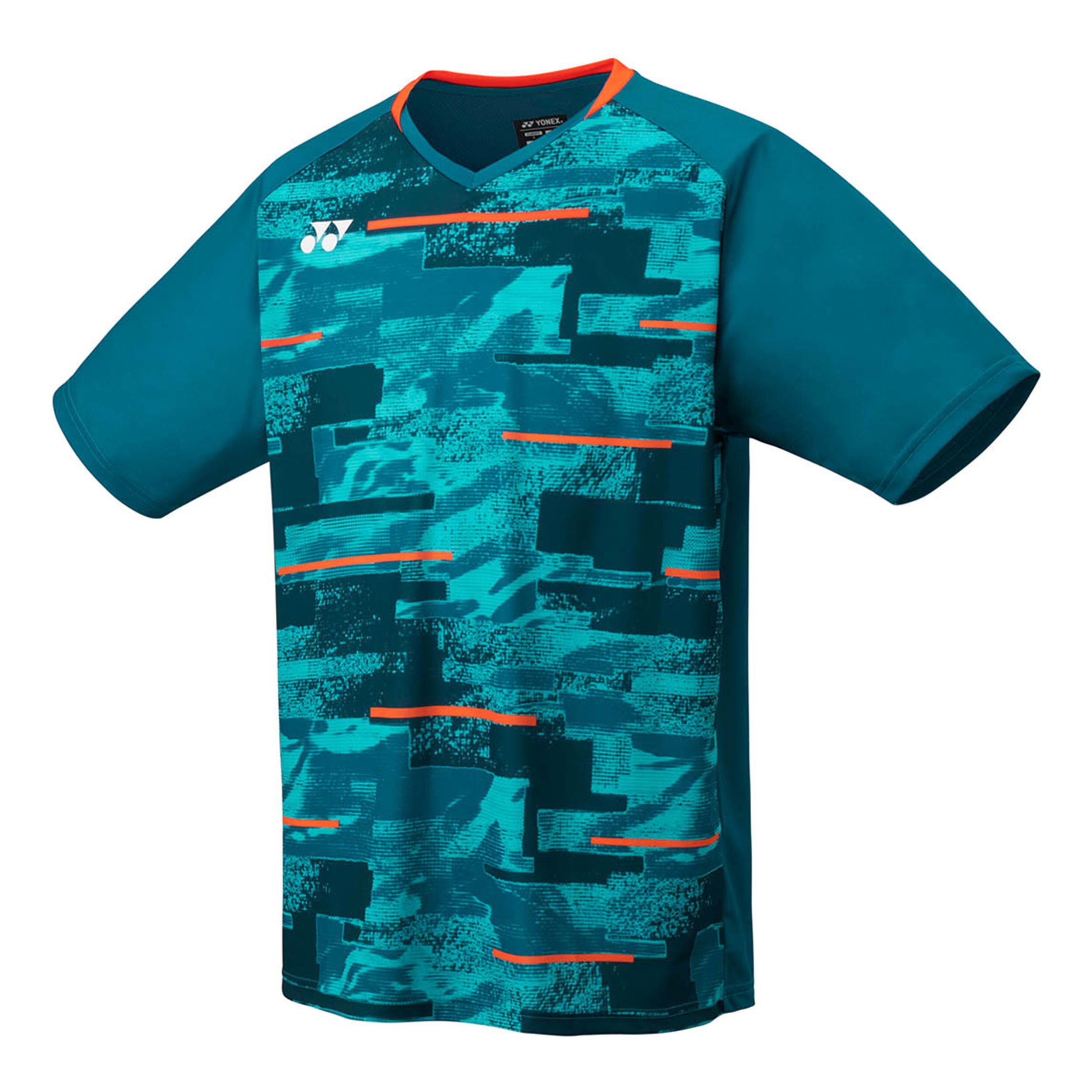 Yonex Crew Neck T-shirt Hommes - Bleu Petrol