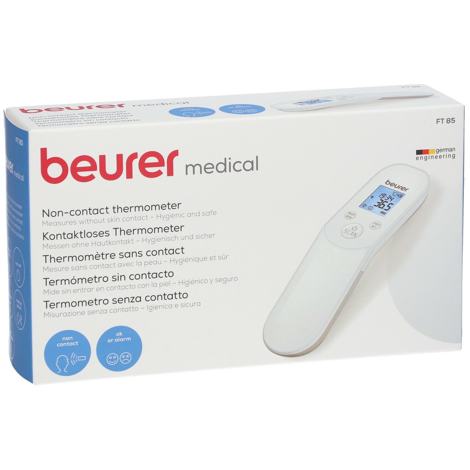 beurer kontaktloses Thermometer FT 85