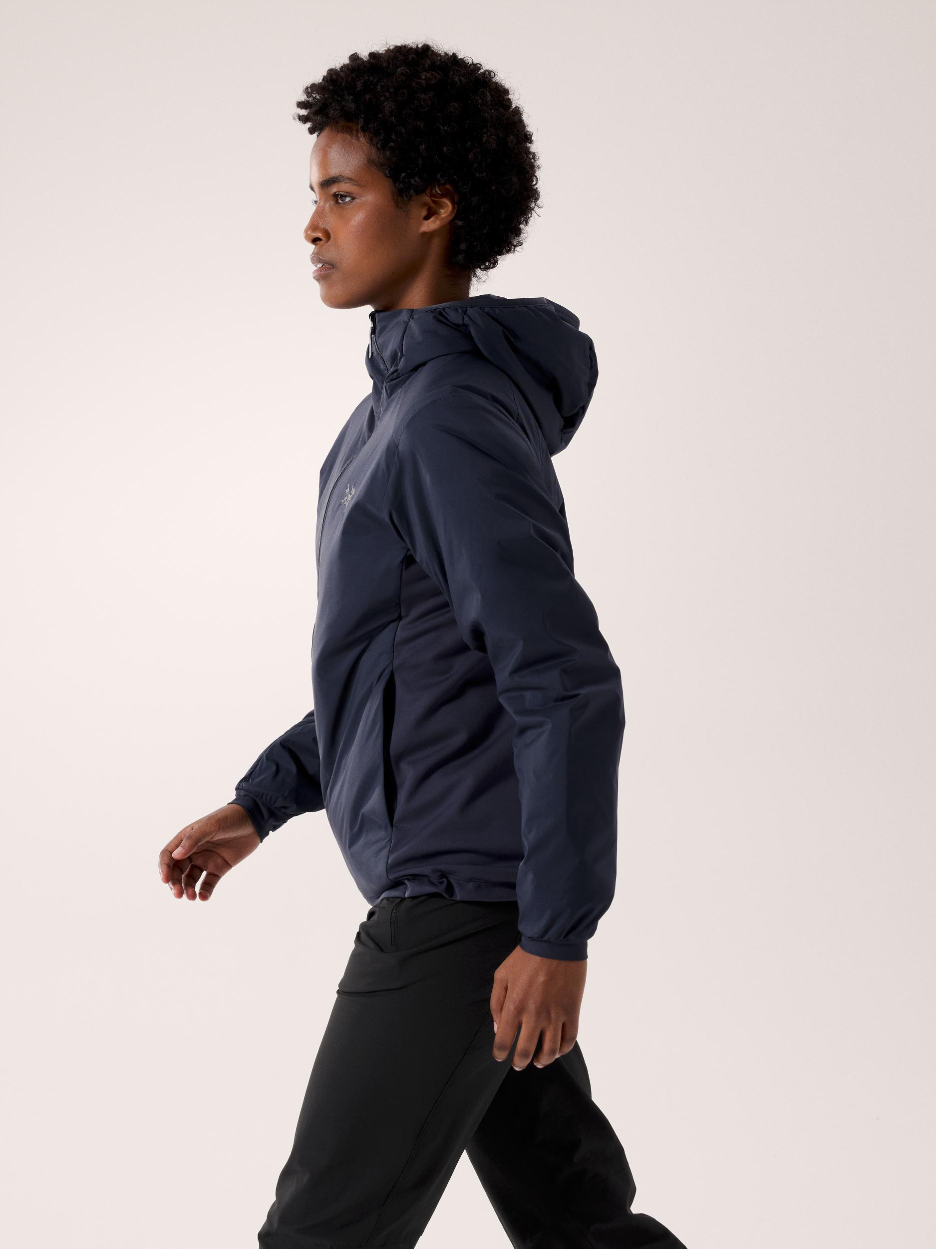 Arcteryx Atom Hoody Womens Black Sapphire