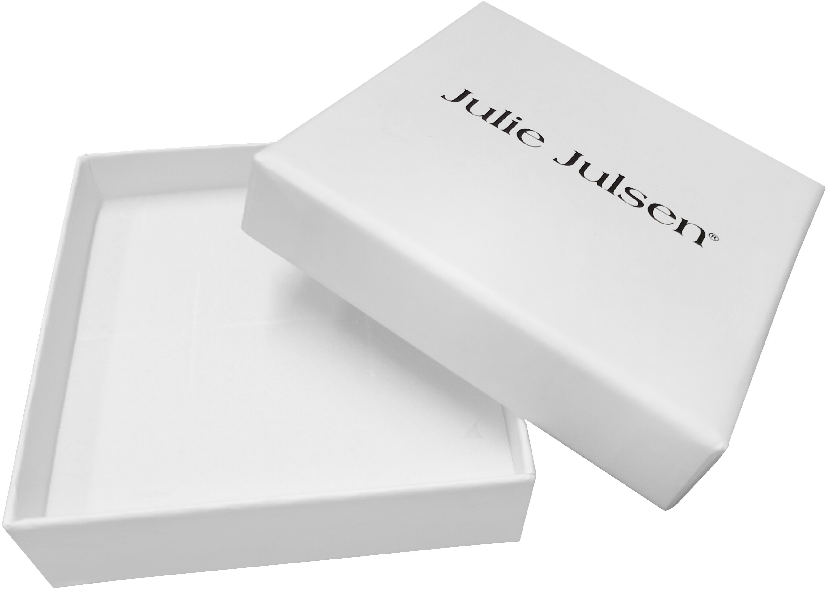 Julie Julsen Ohrstecker 925/- Sterling Silber vergoldet Herz mit Zirkonia