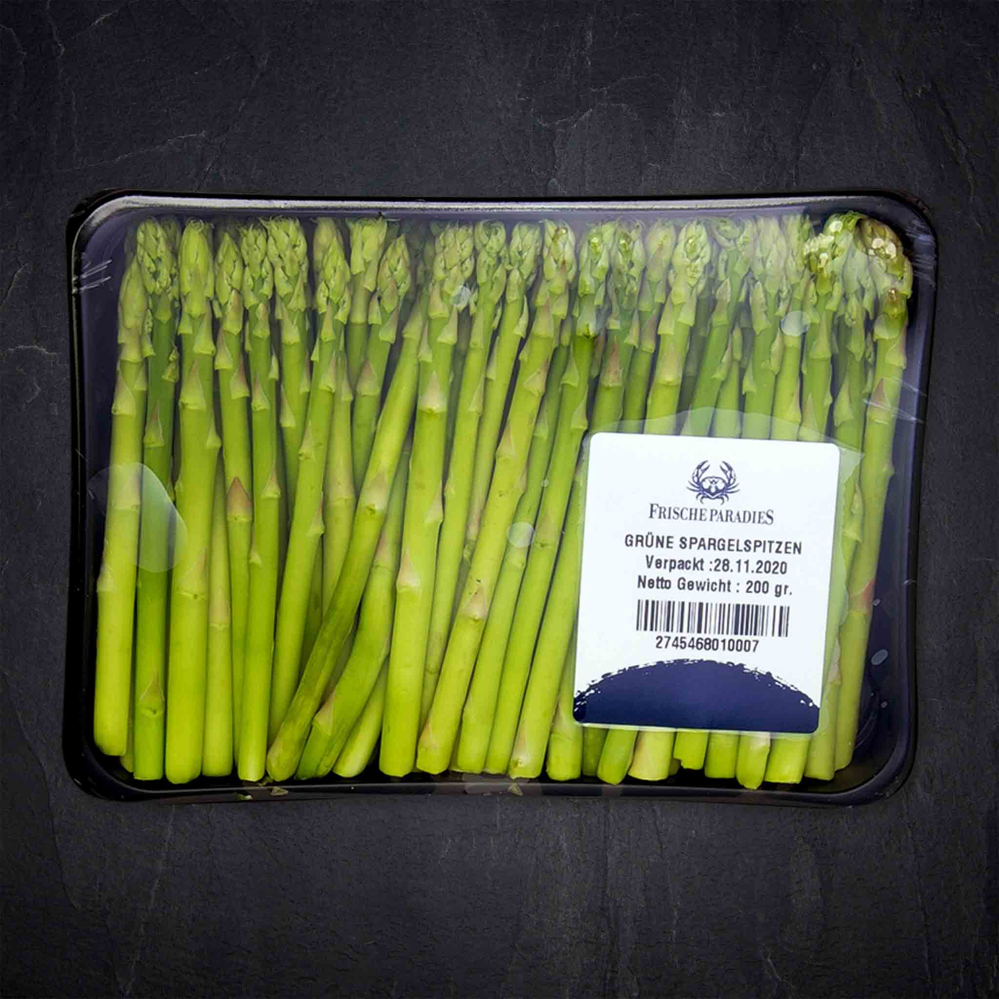 Mini Spargelspitzen grün