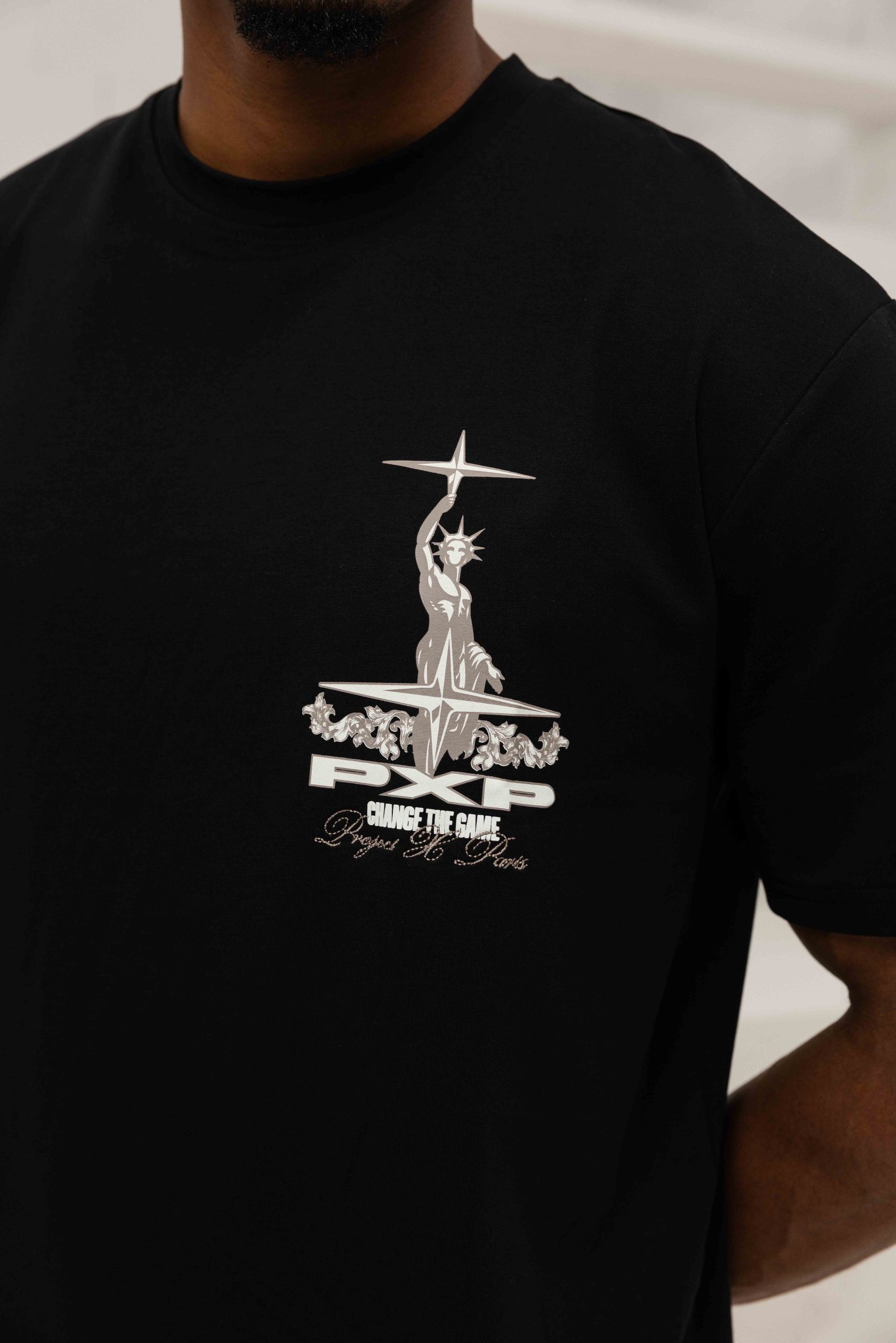 Project X Paris Change The Game T-Shirt Heren Zwart