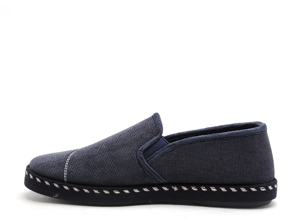 La maison de l espadrille chaussons homme 6861 6 bleu