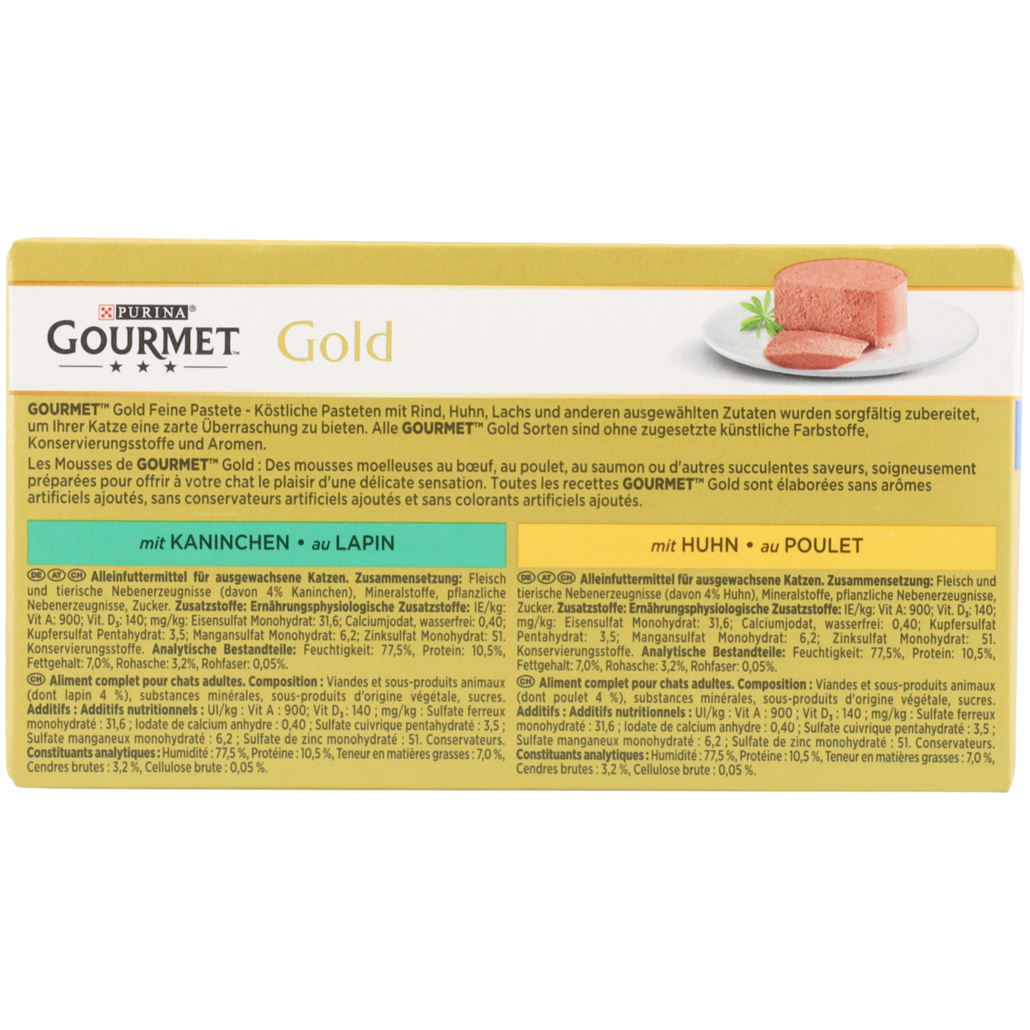 Gourmet Gold Mousse assortiert 4x85g