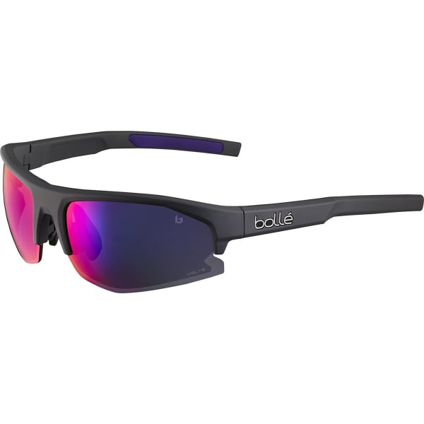 Lunette vélo BOLLE BOLT 2.0 S TITANIUM MATTE VOLT+ ULTRAVIOLET POLARIZED