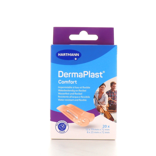 Hartmann Dermaplast Comfort pansement waterproof flexible