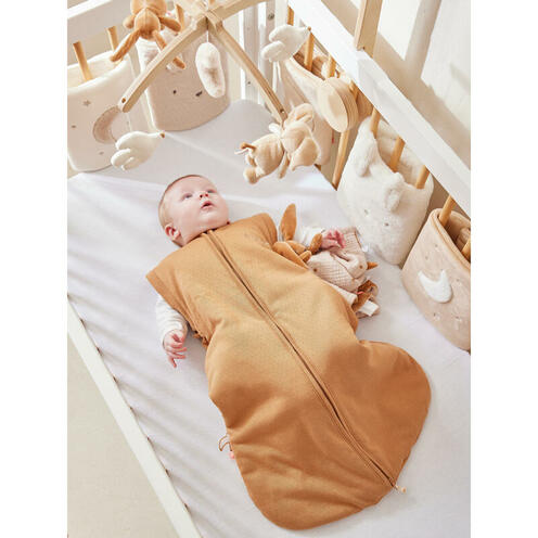 Gigoteuse 100cm manches amovibles jersey - Terracotta - NOUKIE 'S