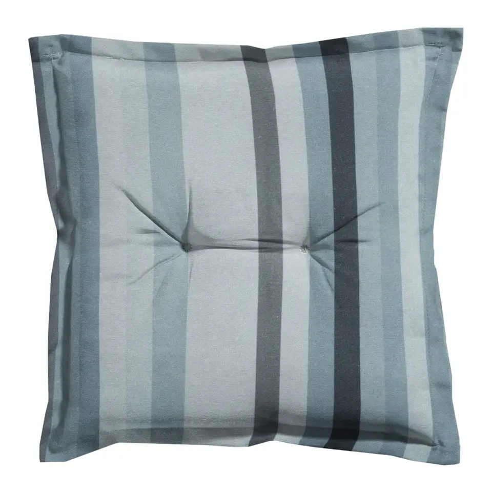 Madison - Zitkussen Righe grey - Ca. 50x50 cm - Set van 4