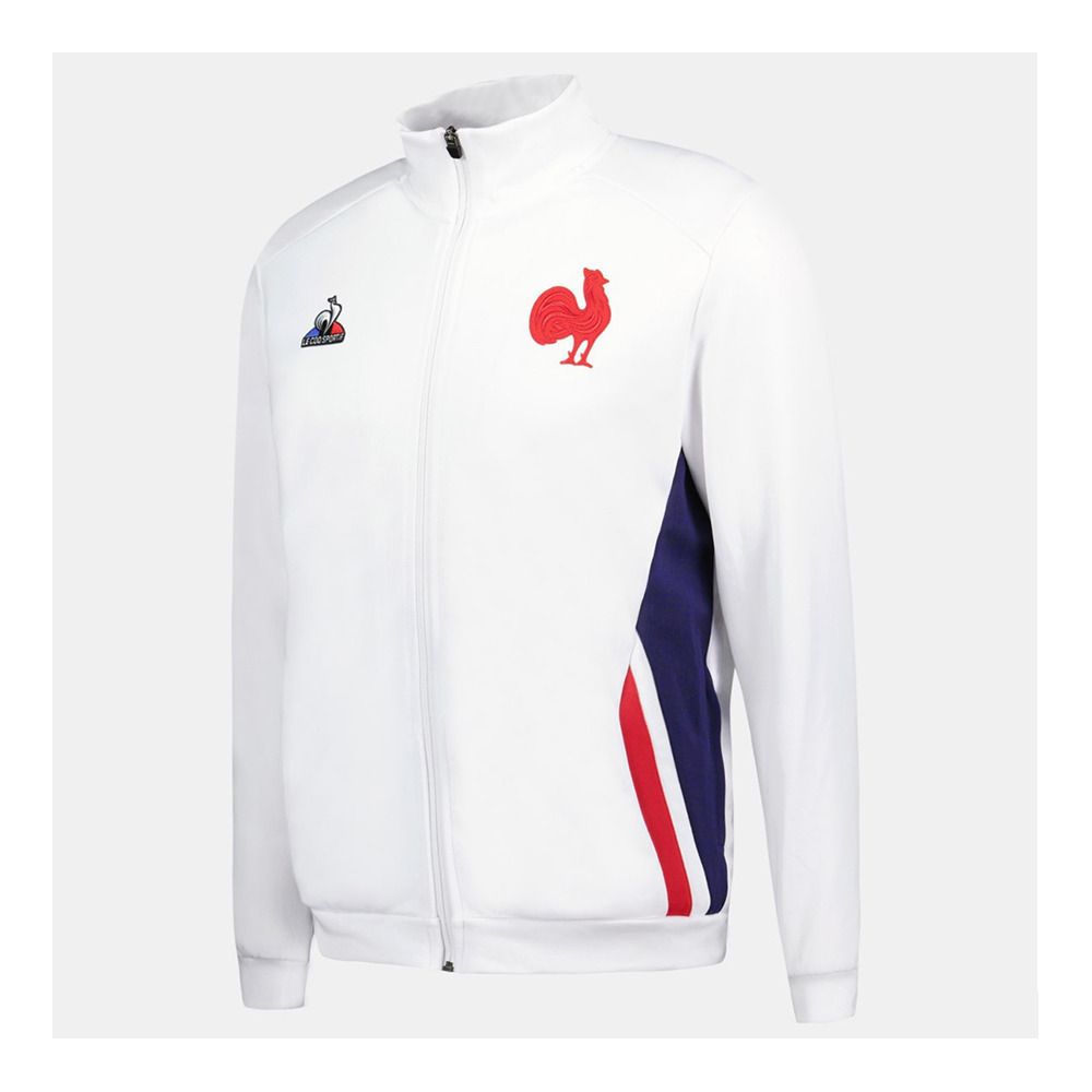 Le Coq Sportif FFR PRESENTATION 23/24 - Veste Homme new optical white