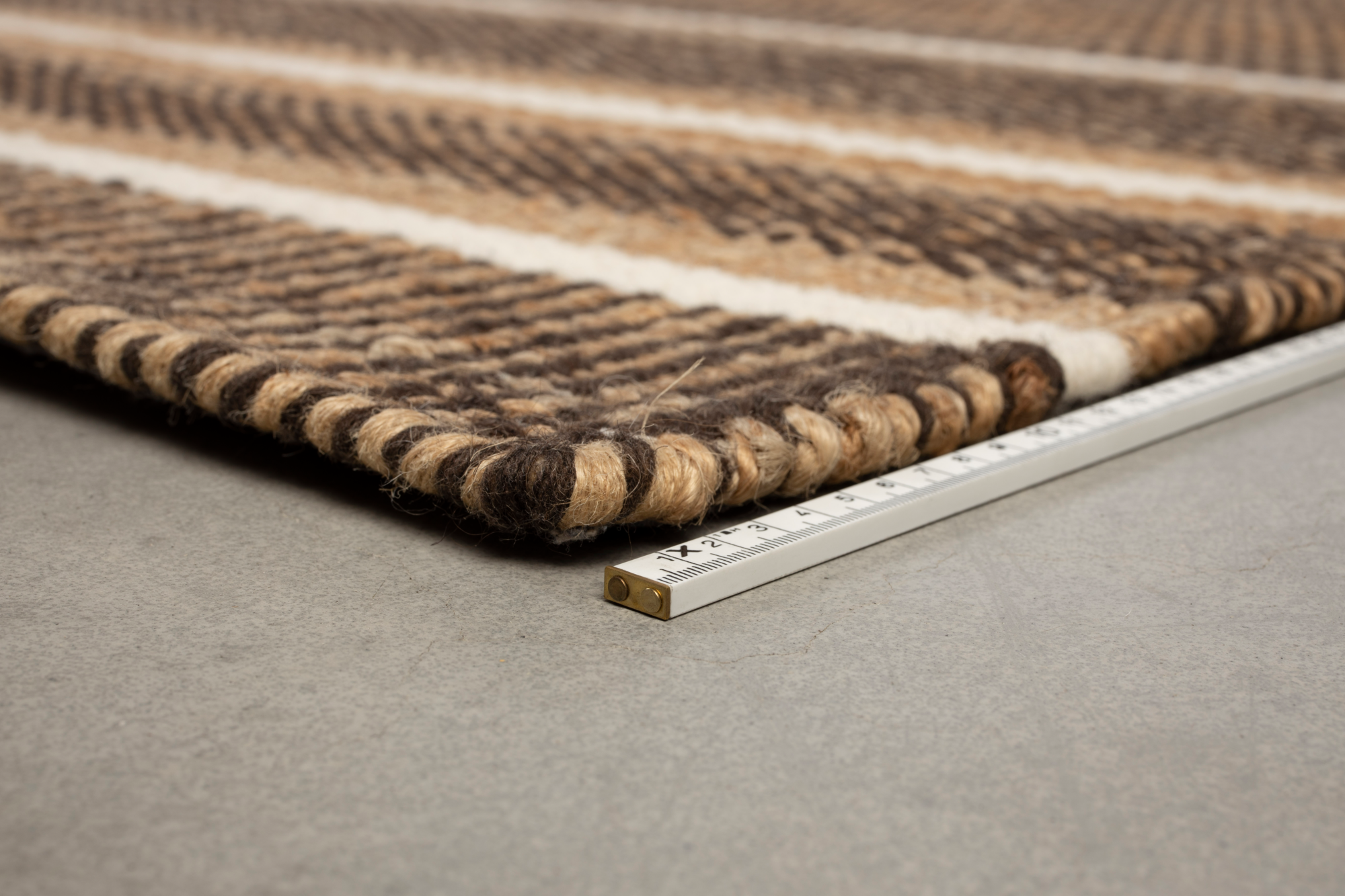 Vloerkleed Djahe Djahe Vloerkleed 160x230 Naturel/Bruin