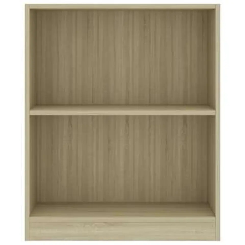 vidaXL - Boekenkast - Bruin - Bewerkt hout