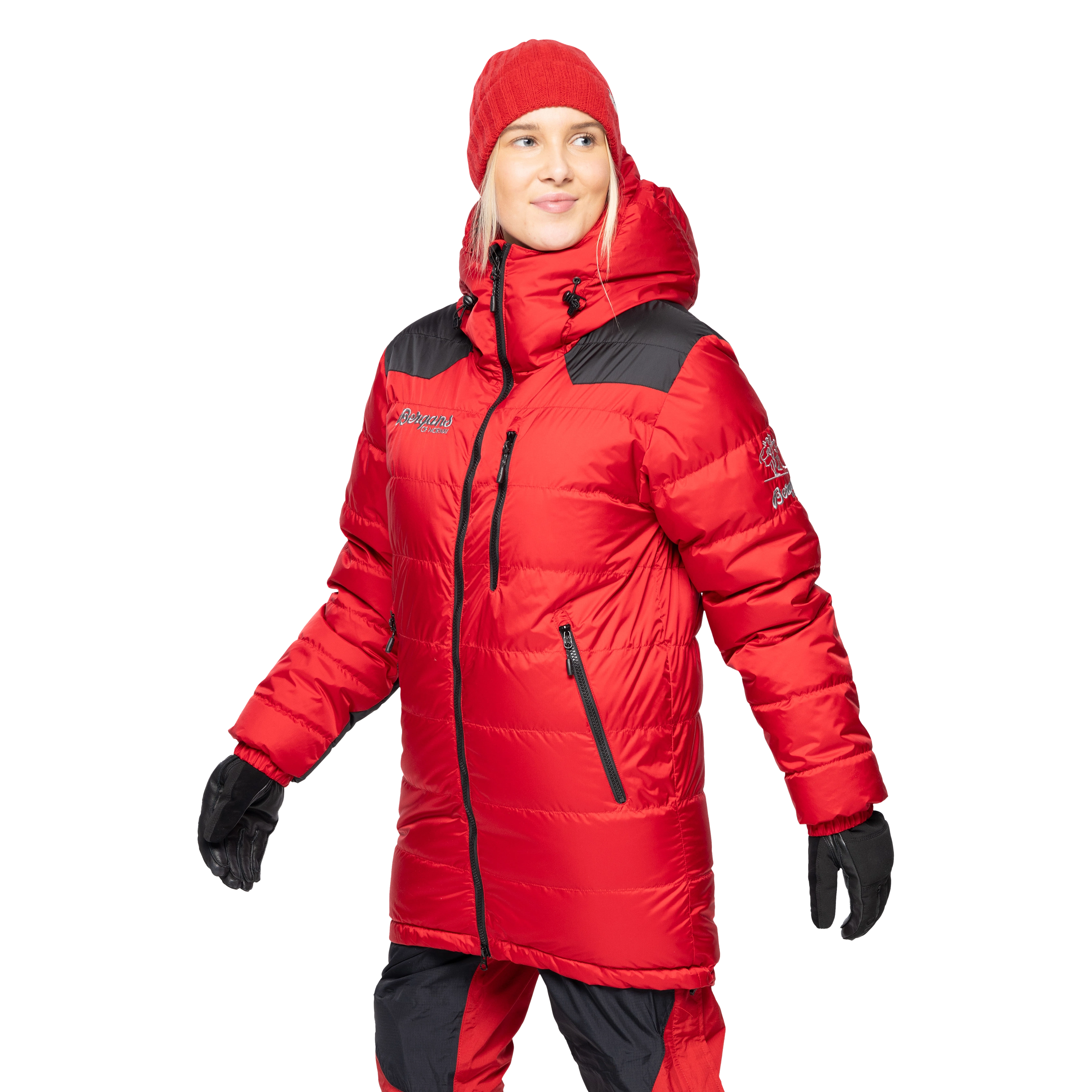 Expedition Down Light Parka Red / Black