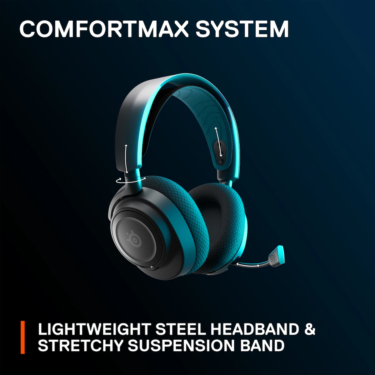 SteelSeries Arctis Nova 7P trådløst gaming headset